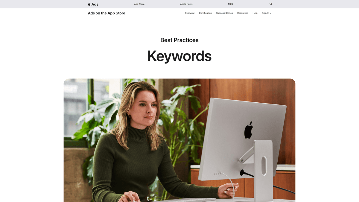 Apple App Store keyword best practices